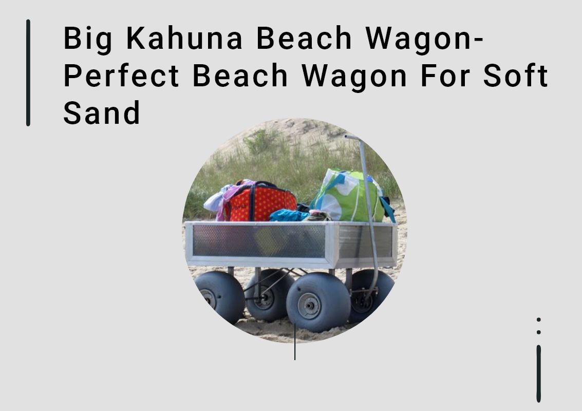 Big Kahuna Beach Wagon Perfect Beach Wagon For Soft Sand