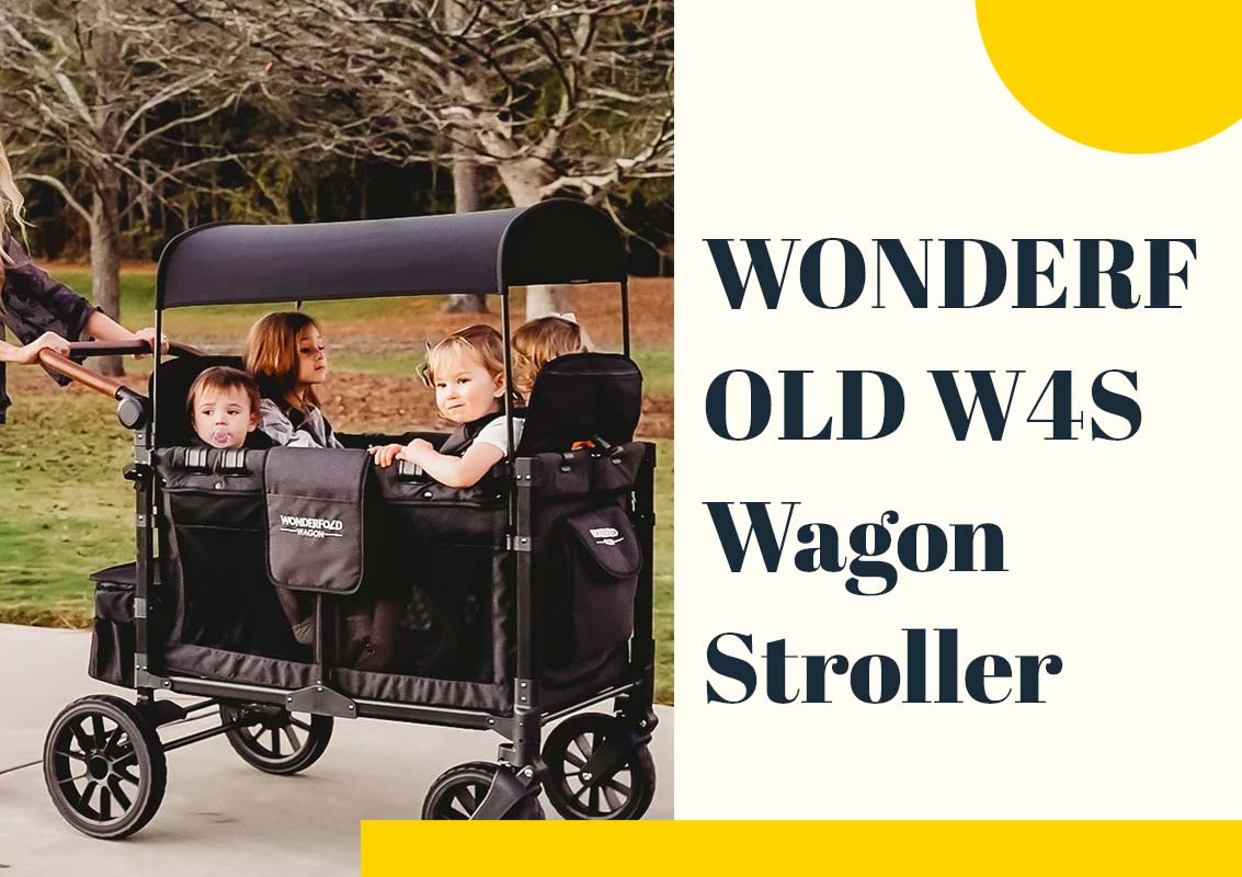WONDERFOLD W4S Wagon Stroller