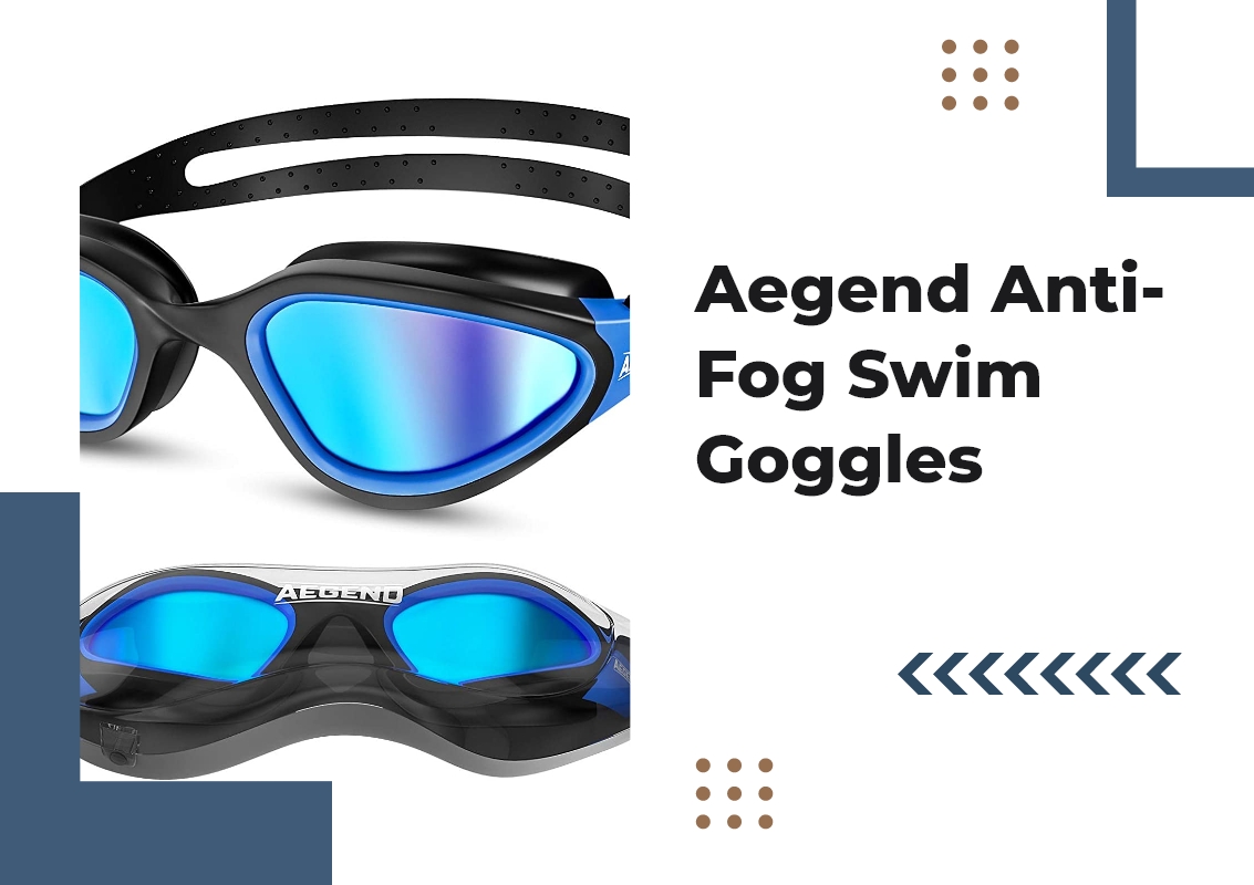 Aegend Anti-Fog Swim Goggles