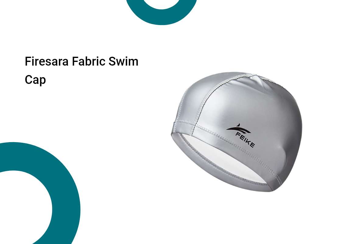 Firesara Fabric Swim Cap