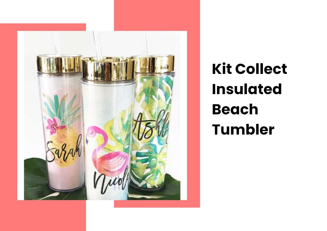 Kit Collect Insulated Beach Tumbler
