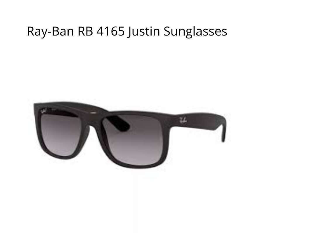 Ray-Ban RB 4165 Justin Sunglasses