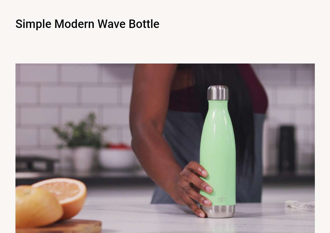 Simple Modern Wave Bottle