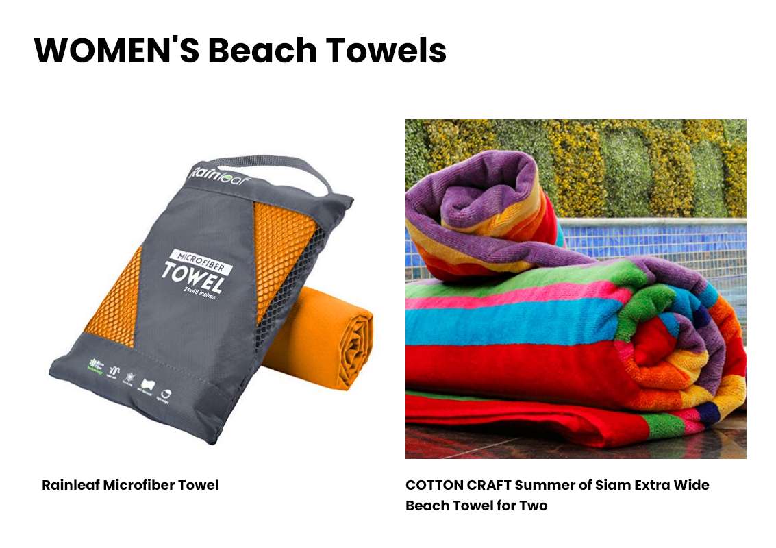 WOMEN'S Beach Towels