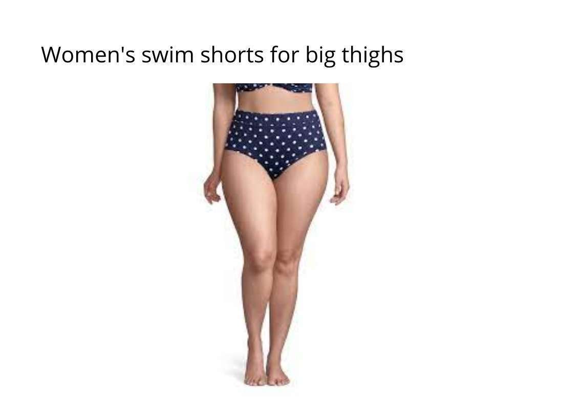 women's swim shorts for big thighs