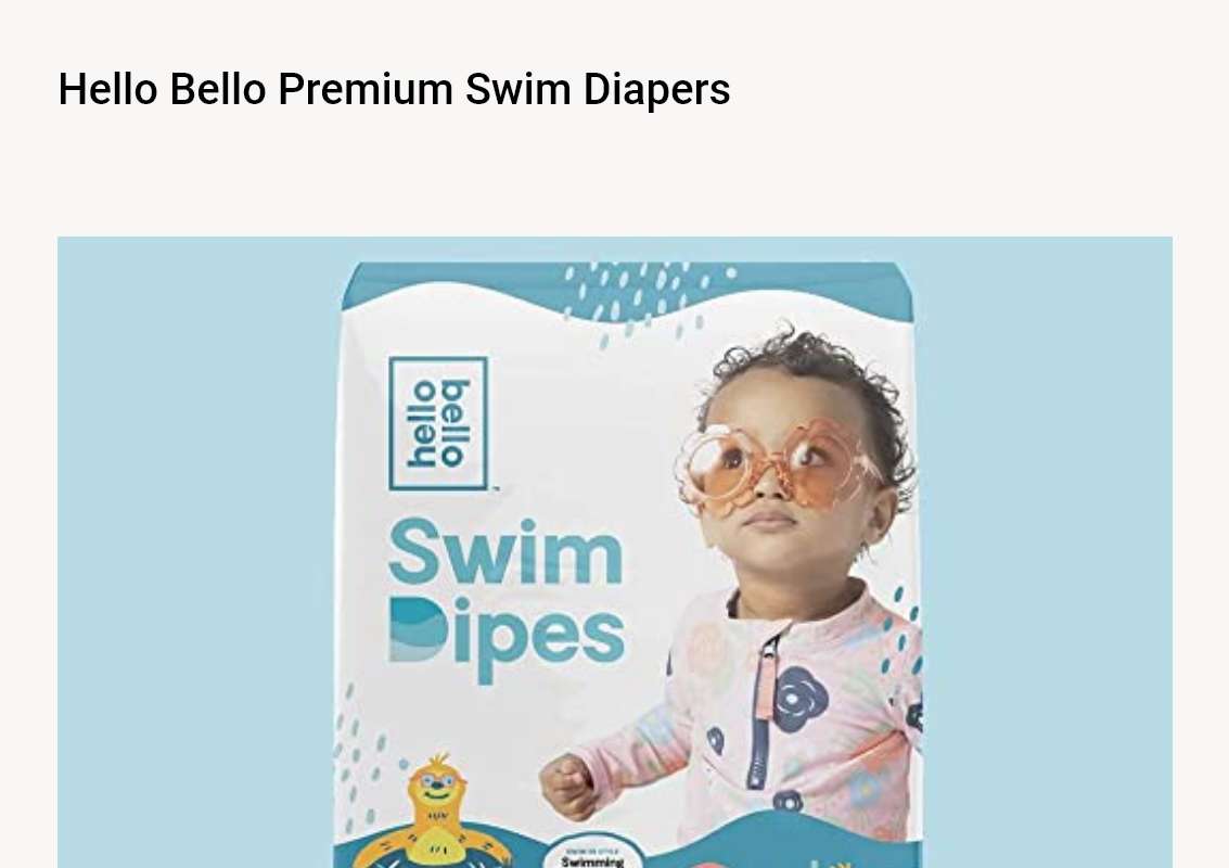 Hello Bello Premium Swim Diapers