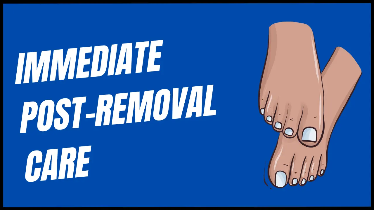 Toenail removal healing stages pictures